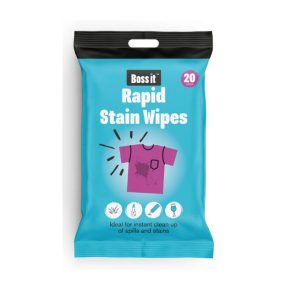 Boss It Rapid Stain Wipes pack of 20